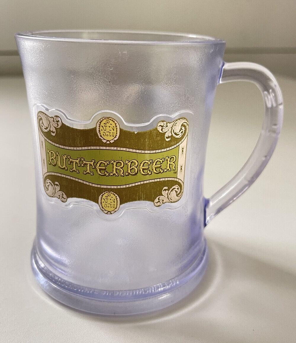 The Wizarding World of Harry Potter Universal Studios Plastic Butterbeer Mug